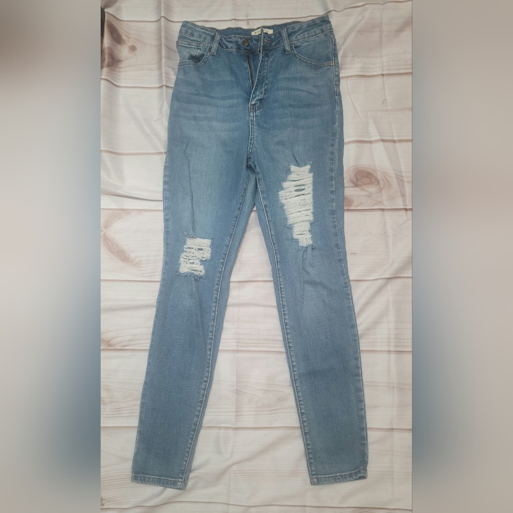 NEW Machine Ripped Skinny Jeans - Picture 4 of 6